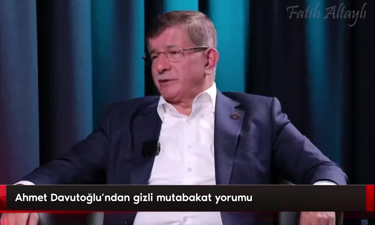 Ahmet Davutoğlu'ndan gizli mutabakat yorumu: Ümit Özdağ'ın içişleri bakanı olduğu ülkede yaşayamam