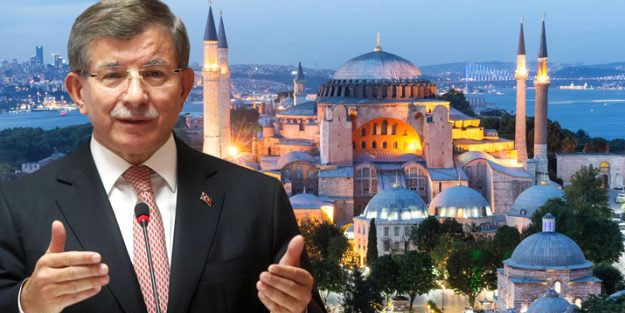 Ahmet Davutoğlu'ndan tepki çeken Ayasofya açıklaması