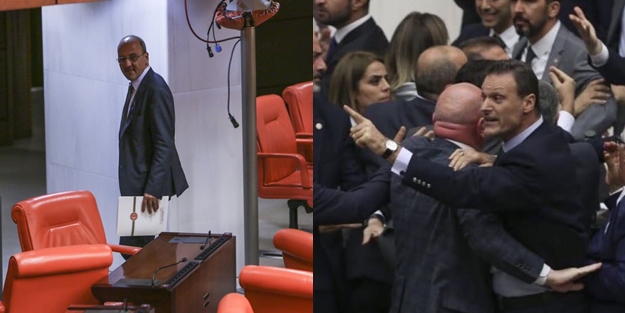 Ahmet Şık'tan provokasyon! Meclis'i karıştırıp böyle kaçtı!