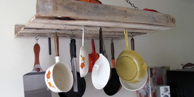 Ahşap paletlerle muhteşem dekorasyonlar