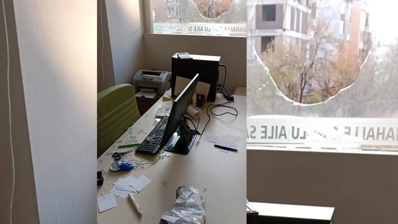 Aile Sağlığı Merkezine saldırı! Taşın üzerindeki not şaşkına çevirdi