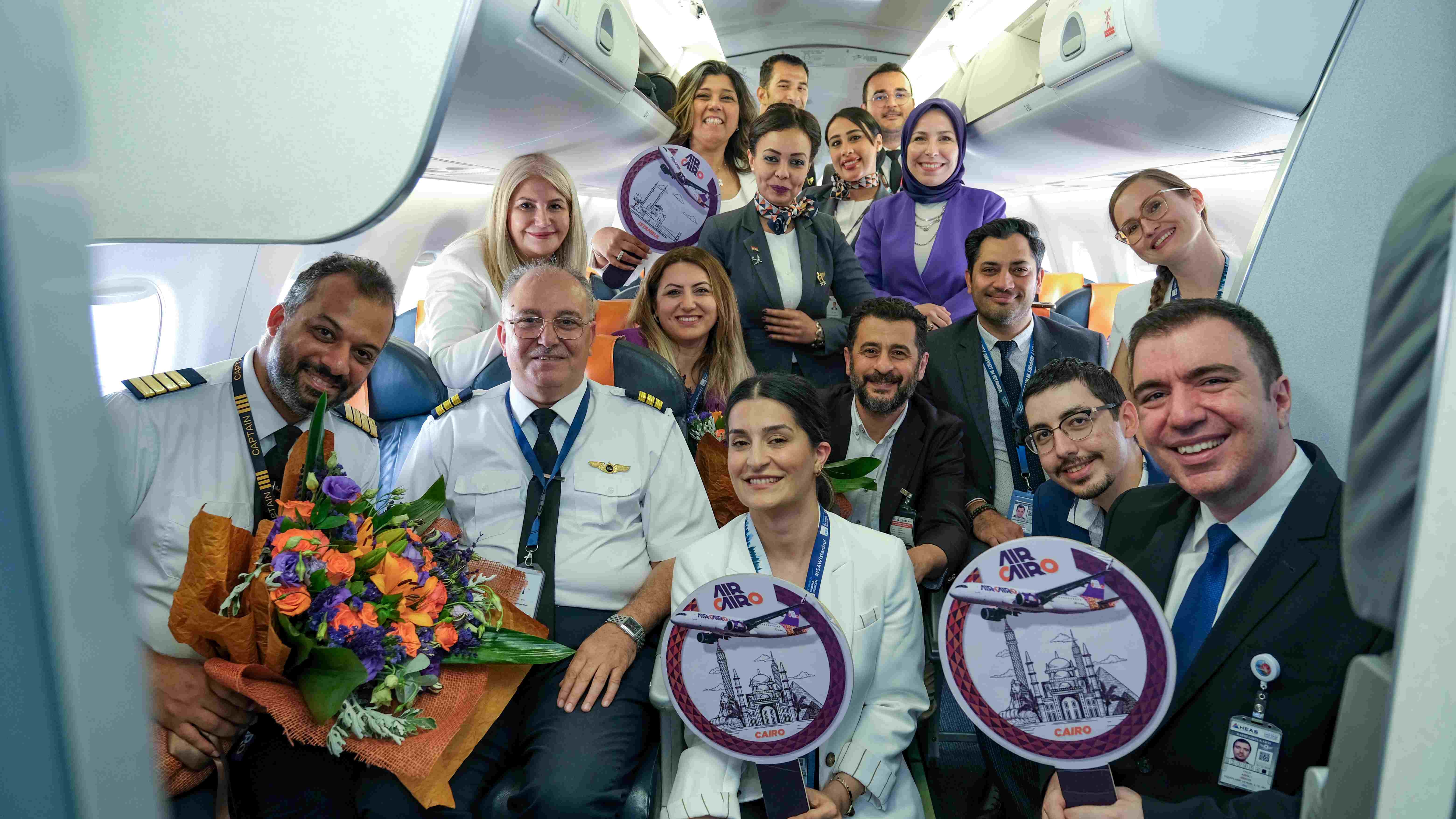 Air Cairo Sabiha Gökçen Havalimanı’na uçuş başlattı!