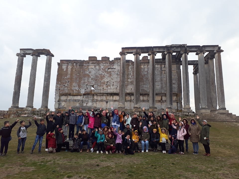 Aizonai Antik Kenti’ne sezonun ilk turları başladı 