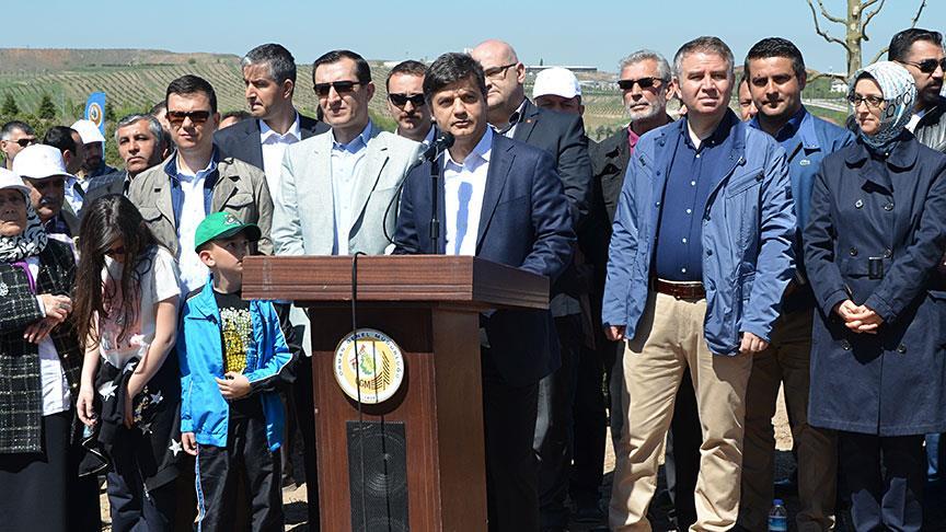 AK Parti Ankara İl Başkanlığınca hatıra ormanı oluşturuldu