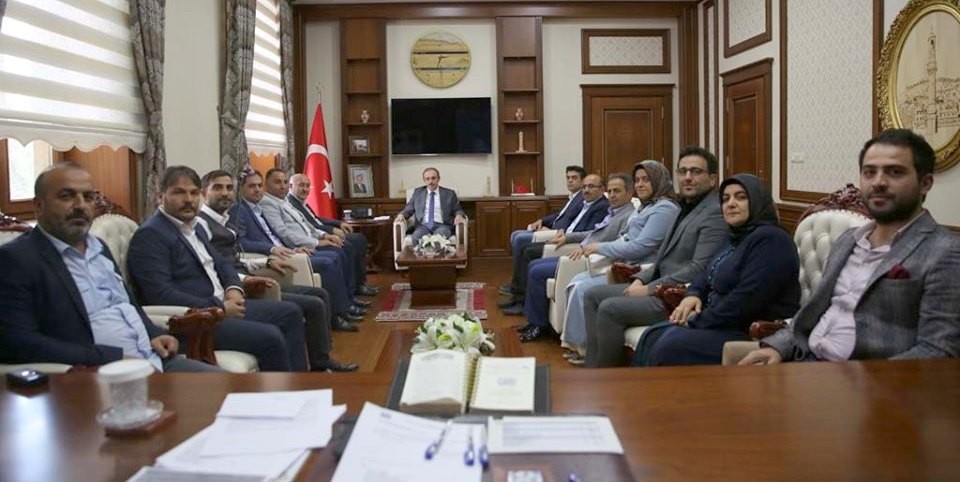 AK Parti Bayburt il yönetimi, Vali Epcim’i ziyaret etti 