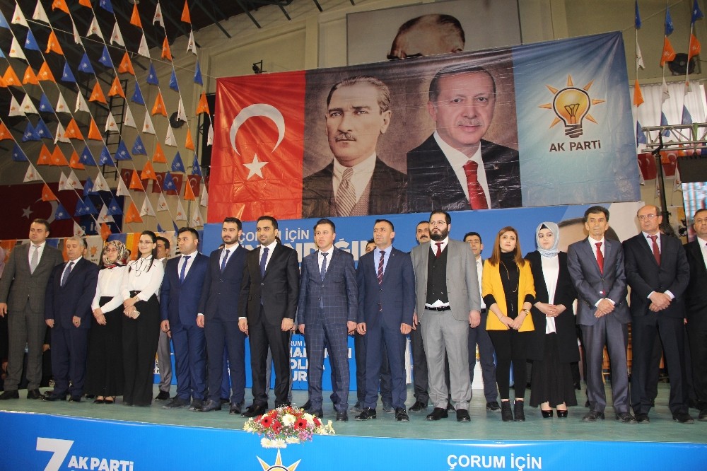 AK Parti Çorum Merkez İlçe Akar’la devam 