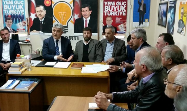 AK Parti Dernekpazarı İlçe Teşkilatı Divan Toplantısı