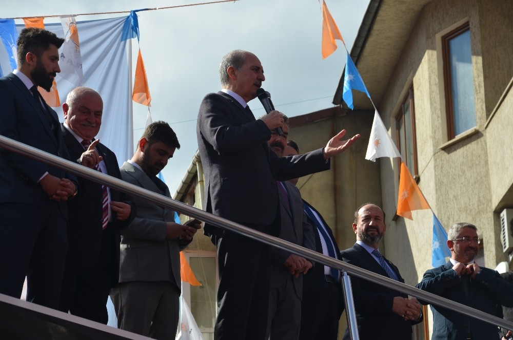 Numan Kurtulmuş: Bu ülkeyi yolda bulmadık