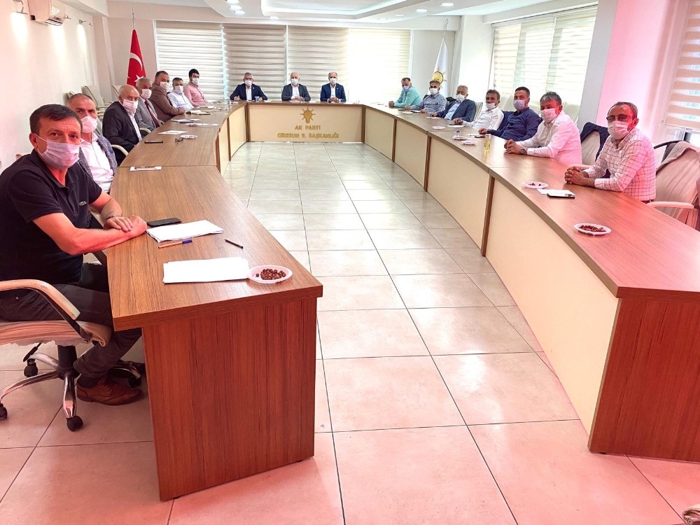 AK Parti Giresun Teşkilatı gönül seferberliği başlatıyor 