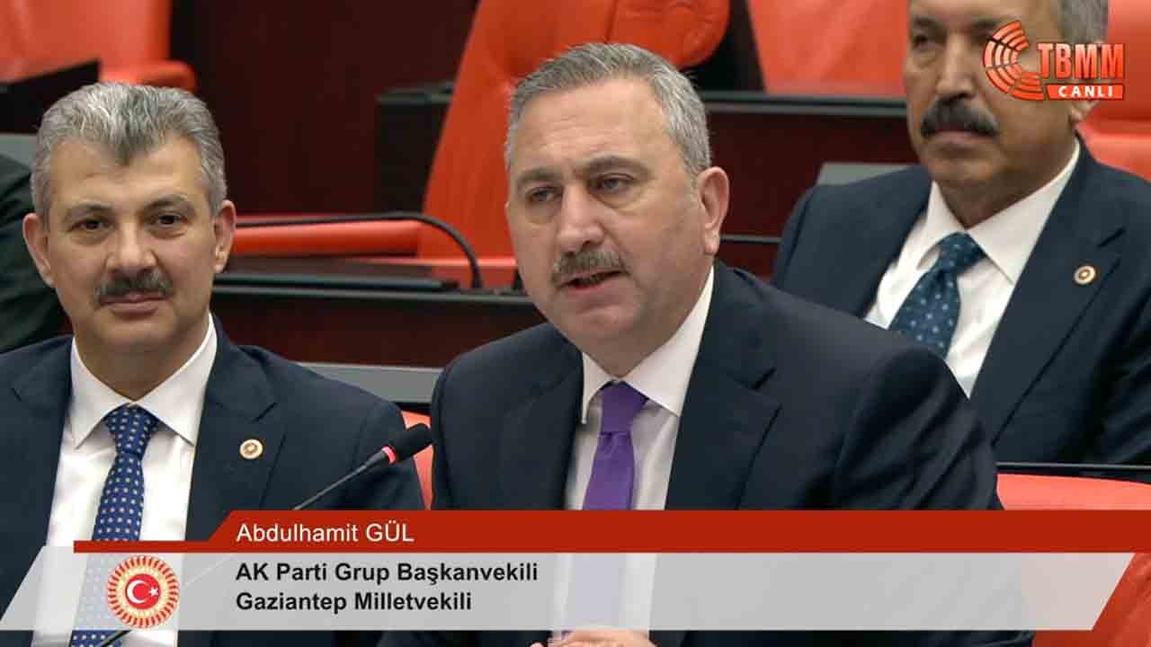 AK Parti Grup Başkanvekili Abdulhamit Gül: Asıl Çelik Kubbe'miz 86 milyonun kardeşliğidir