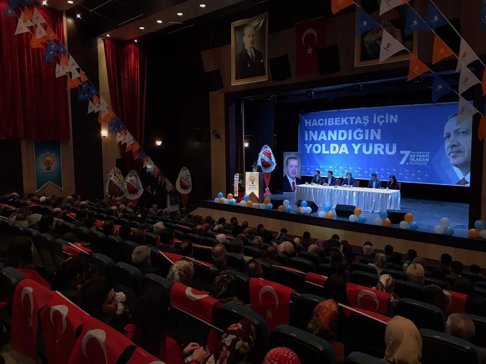 AK Parti Hacıbektaş İlçe kongresi yapıldı 