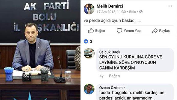 AK Parti il başkan vekilinin 17 Aralık paylaşımı ortaya çıktı