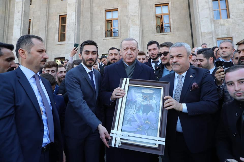 AK Parti İl Gençlik Kolları, Cumhurbaşkanı Erdoğan ile bir araya geldi 