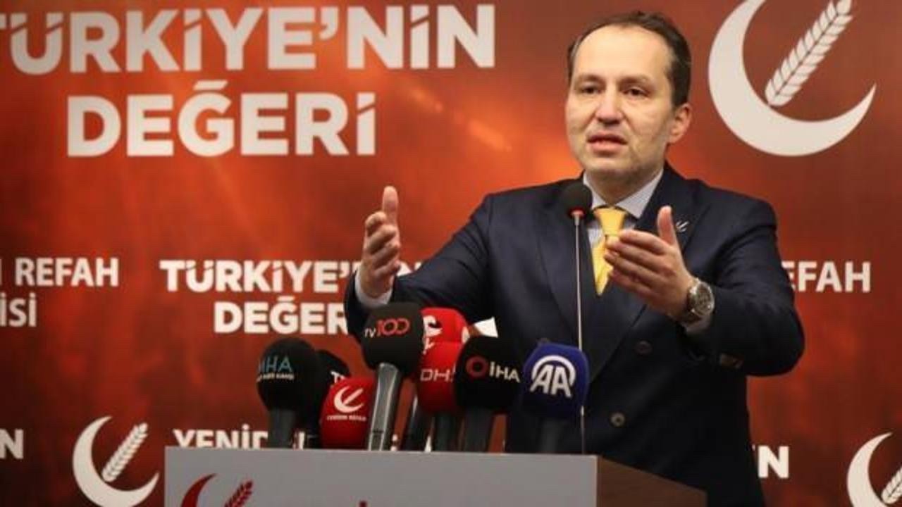 AK Parti ile ittifak yapmama kararı almışlardı! Yeniden Refah Partisi’nden bir bomba daha! Böyle açıkladılar