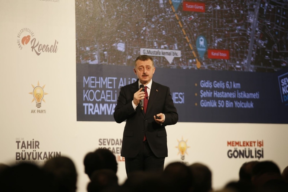 AK Parti Kocaeli Büyükşehir Belediyesi adayından görkemli beyanname açıklaması 