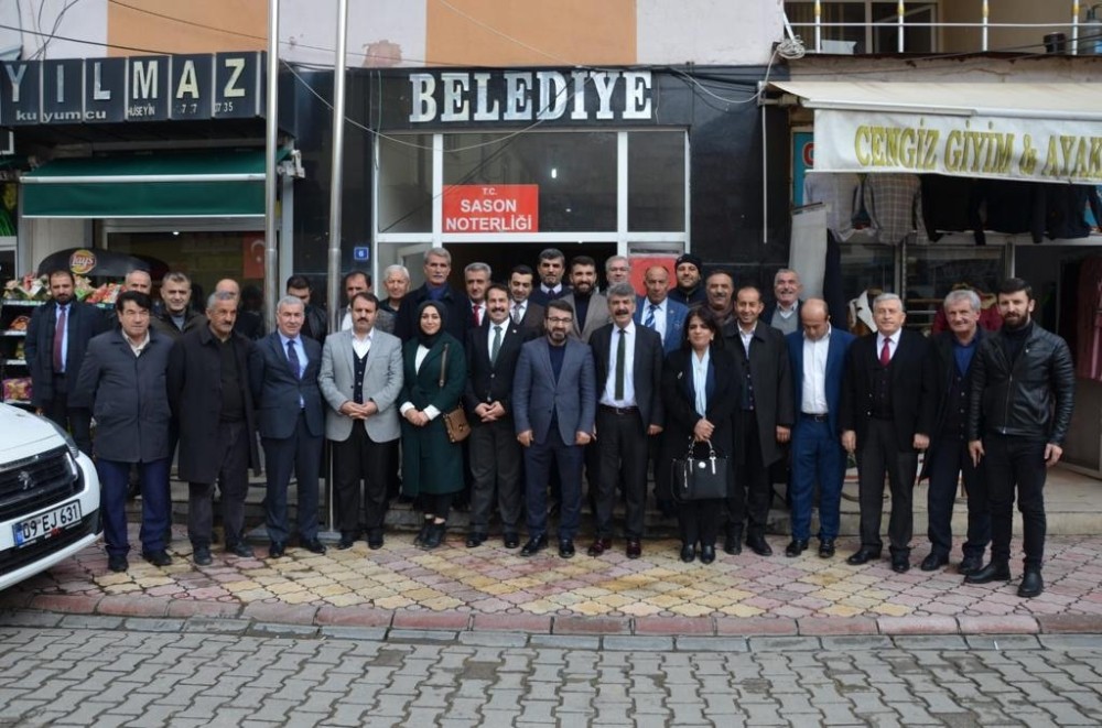 AK Parti Kocaeli Milletvekili Yaman Batman’da partililerle bir araya geldi 