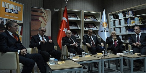 AK Parti Kütüphanesi'nde buluştular
