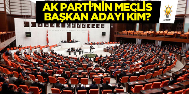 AK Parti'nin Meclis Başkan adayı kim oldu?