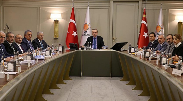 AK Parti Merkez Karar ve Yönetim Kurulu toplandı