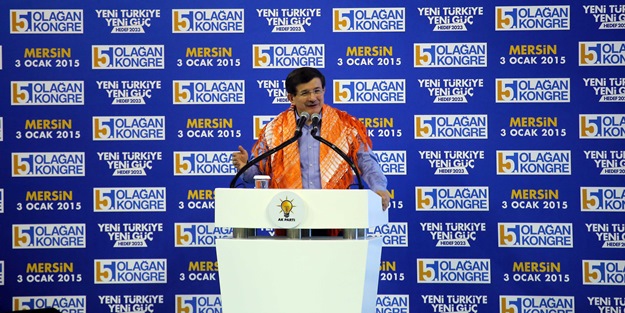 AK Parti Mersin İl Kongresinde Fetullah Gülen sloganlar