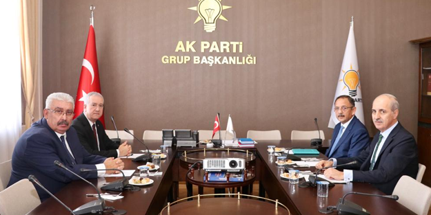AK Parti-MHP görüşmesi sona erdi! 'Af ve seçim ittifakını cumhur ittifakı ile karıştırmamak lazım'