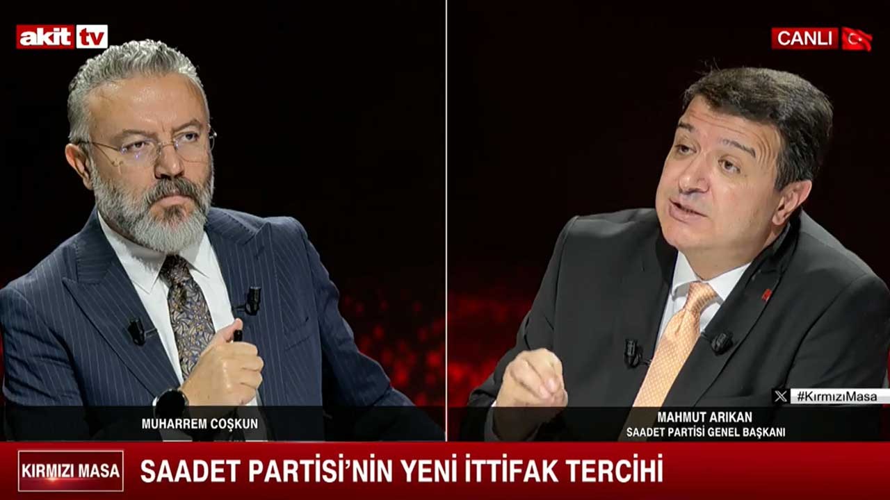 AK Parti - MHP mi? Yeniden Refah Partisi - DEVA Partisi mi? Saadet Partisi lideri Arıkan'dan ittifak mesajı