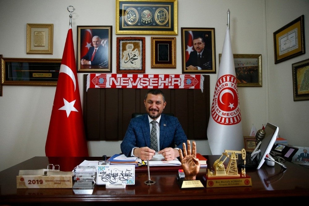 AK Parti Nevşehir milletvekili Açıkgöz, ‘Ramazan Bayramı’mız mübarek olsun’ 