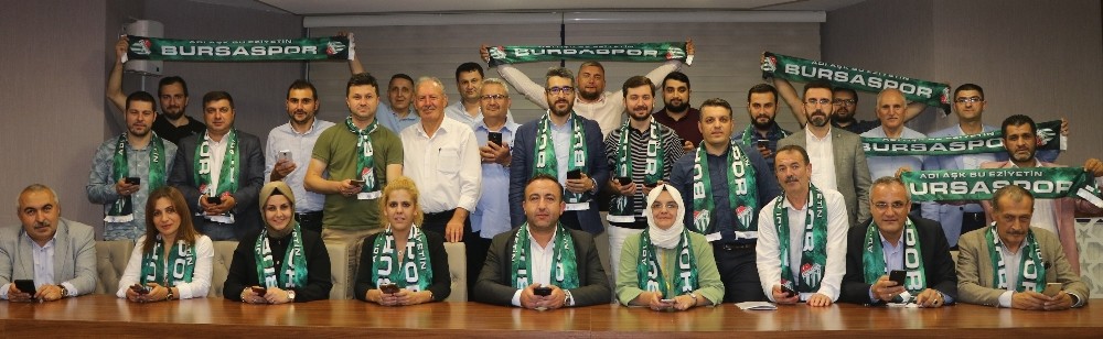 AK Parti Osmangazi’den yeşil-beyaz destek 
