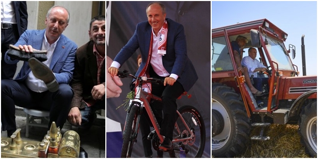 AK Parti projelerini açıklıyor, Muharrem İnce şov yapıyor!