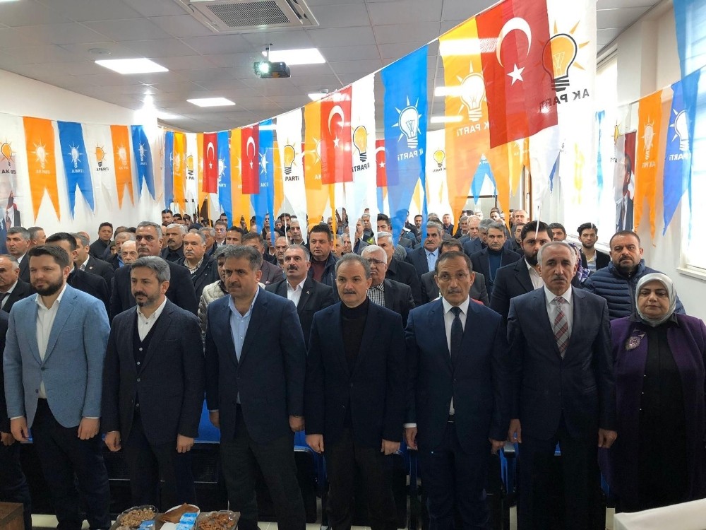 AK Parti Samsat ilçe Başkanlığı kongresi yapıldı 