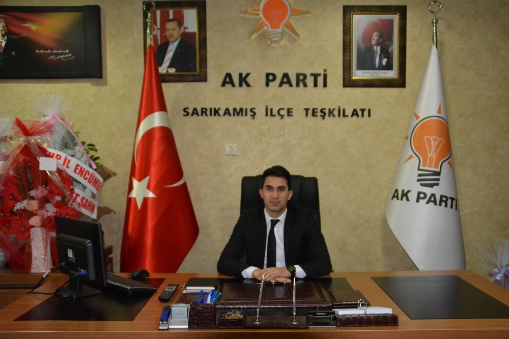 Ak Parti Sarıkamış İlçe Başkanı Kenan Doğan, göreve başladı 