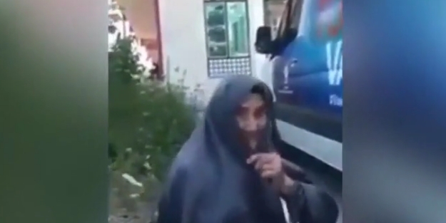 AK Parti seçim otobüsünde Erdoğan'ı gören yaşlı teyze...