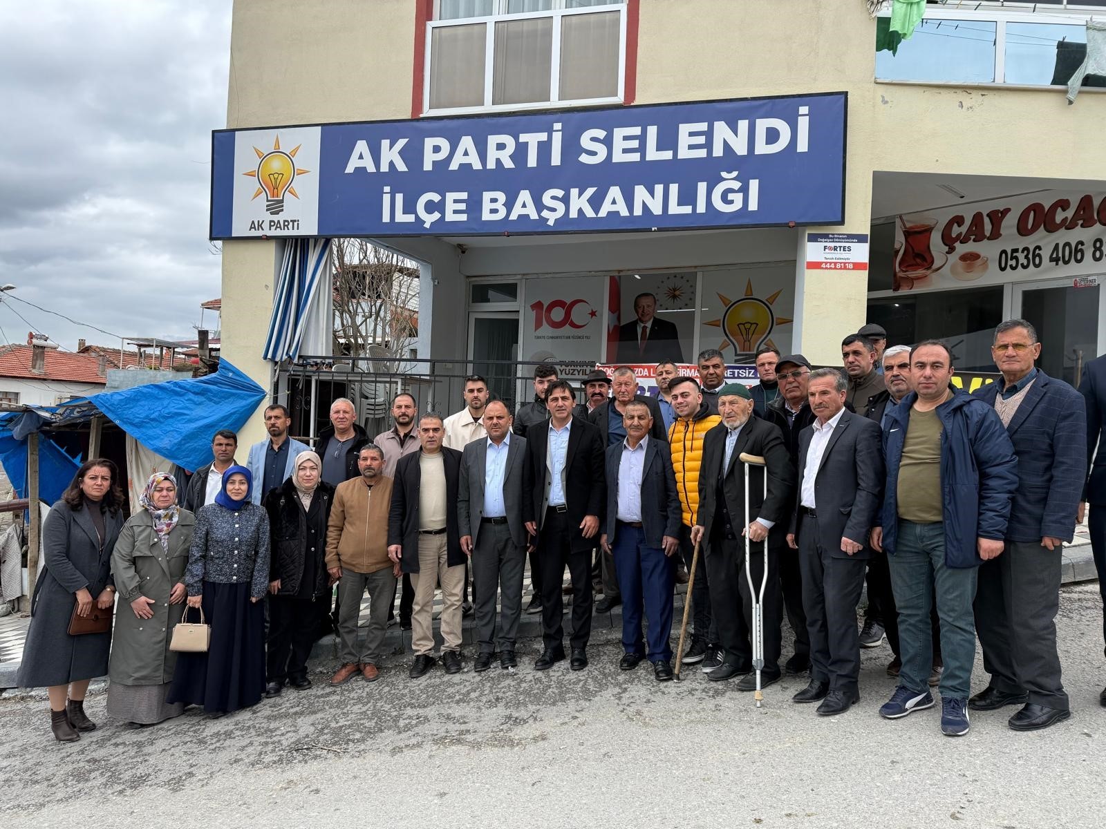 AK Parti Selendi İlçe Başkanlığı bayramlaştı