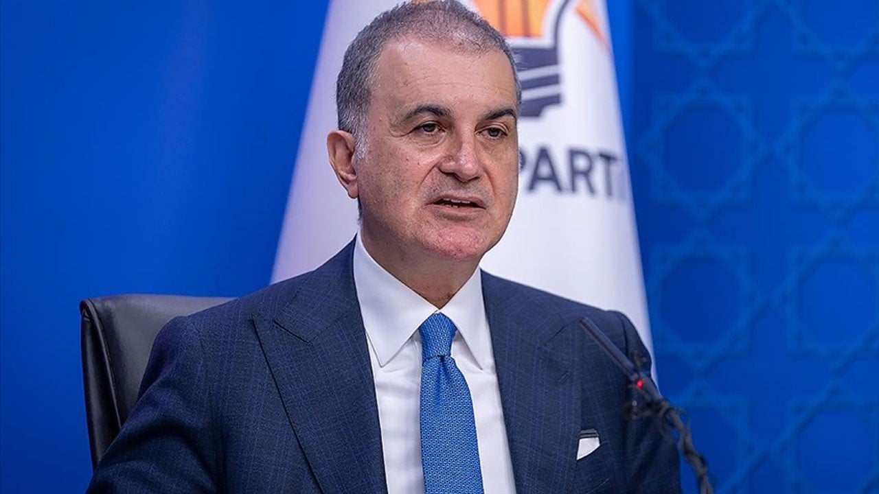AK Parti Sözcüsü Ömer Çelik, Aziz Yıldırım’ı tebrik etti