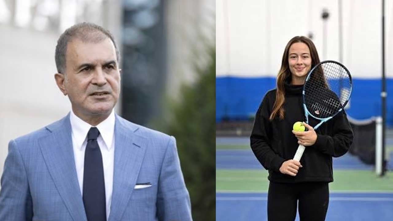AK Parti Sözcüsü Ömer Çelik: Zeynep Sönmez'le gurur duyuyoruz