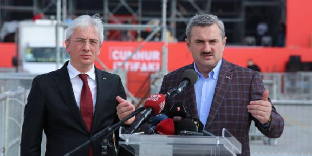 AK Parti ve MHP'nin İstanbul il başkanlarından ortak Yenikapı Mitingi açıklaması