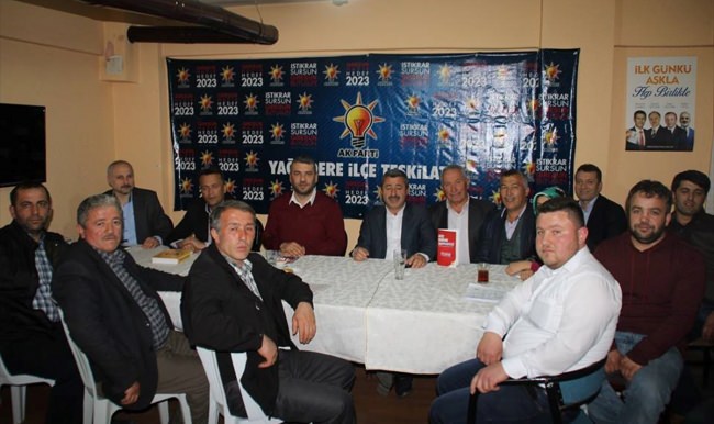 Ak Parti Yağlıdere İlçe Teşkilatı toplantısı yapıldı
