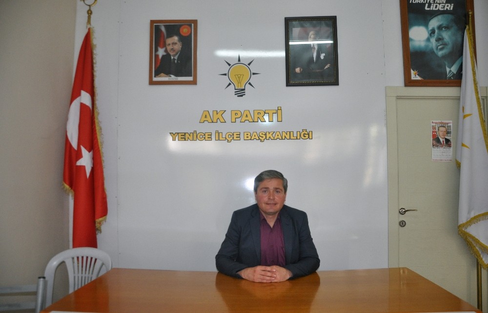 AK Parti Yenice İlçe Başkanı Kırık görevinden istifa etti 