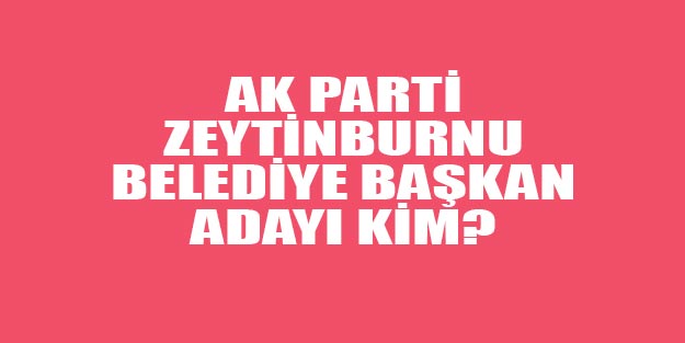 AK Parti Zeytinburnu belediye başkan adayları 2019 kim oldu?