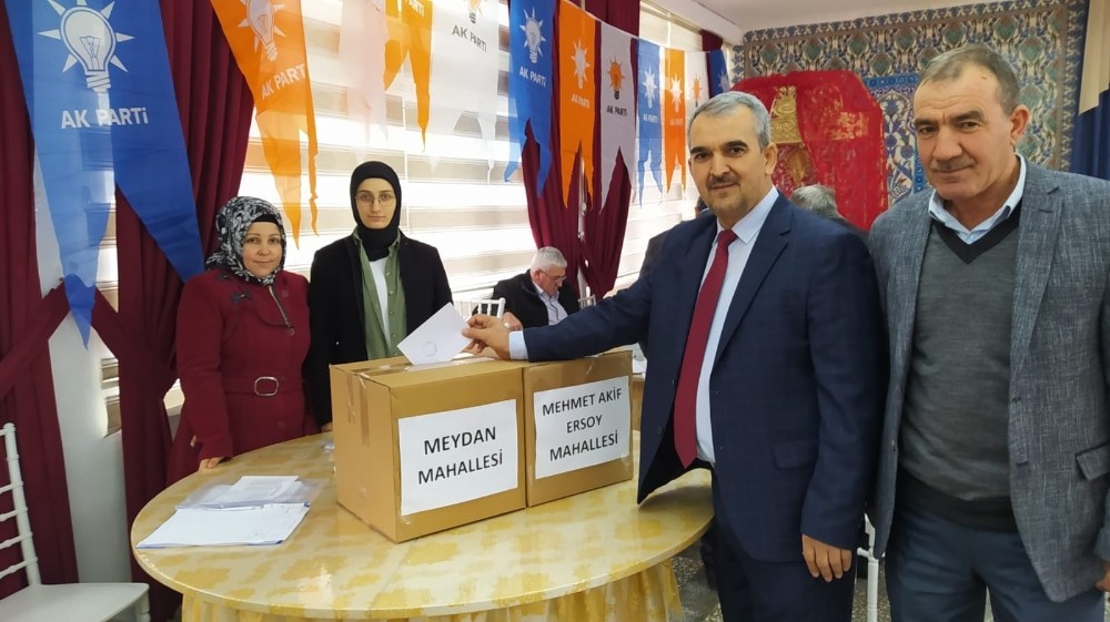 AK Parti’de delege seçimleri yapıldı 