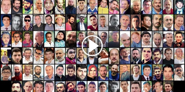 İşte 15 Temmuz Şehitler Köşesi!