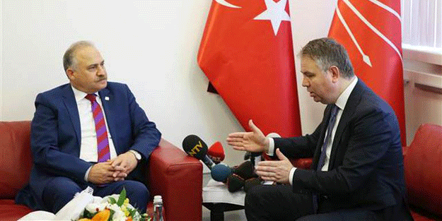 AK Parti'den CHP'ye bayram ziyareti...