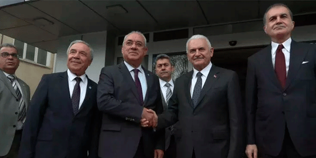AK Parti'den DSP'ye ziyaret