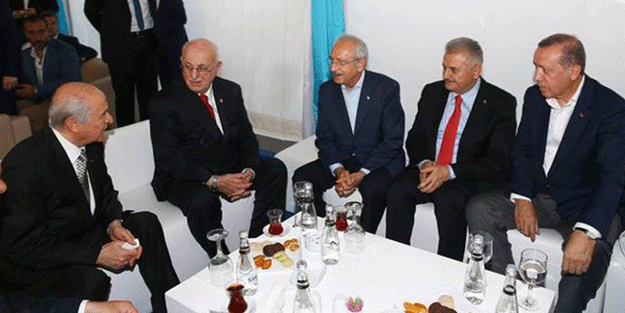 AK Parti'den Kılıçdaroğlu ve Bahçeli'ye jest