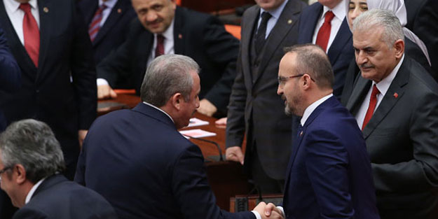 AK Parti'den MHP Lideri Bahçeli'ye, Mustafa Şentop teşekkürü