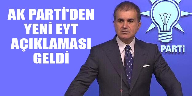 AK Parti’den son dakika yeni EYT açıklaması EYT çıkacak mı?