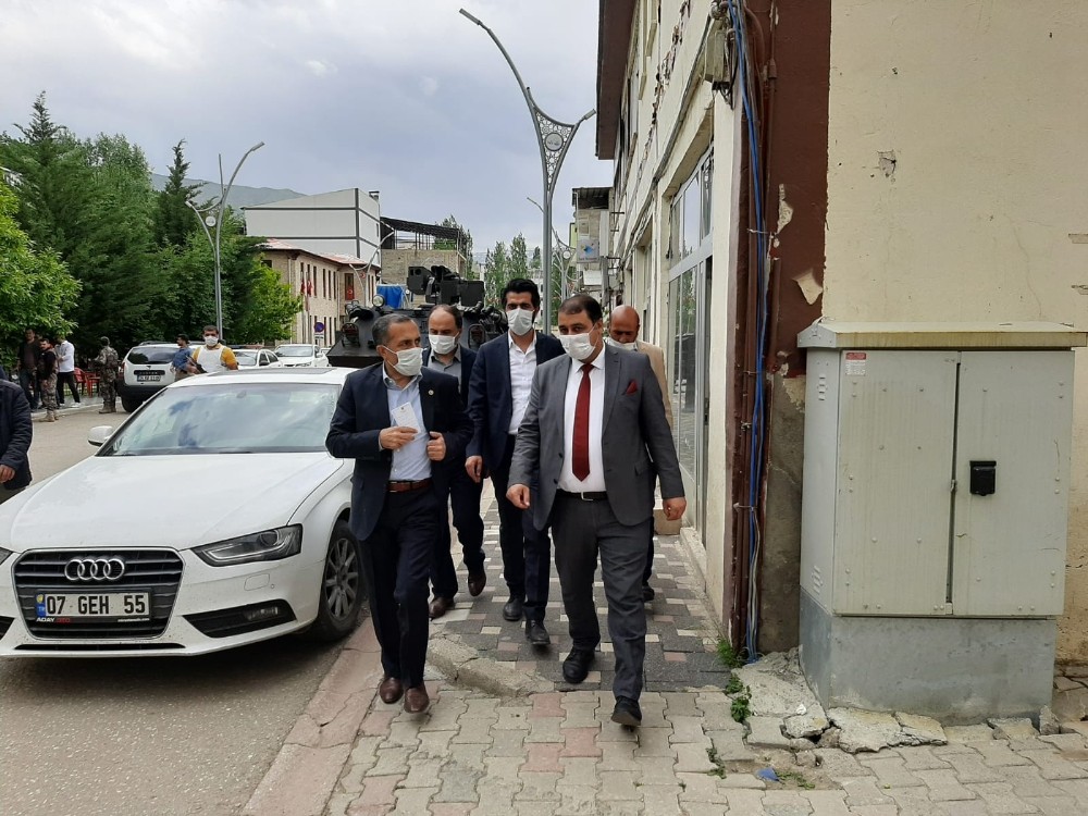 AK Parti’li Arvas’tan Bahçesaray ilçesine ziyaret 