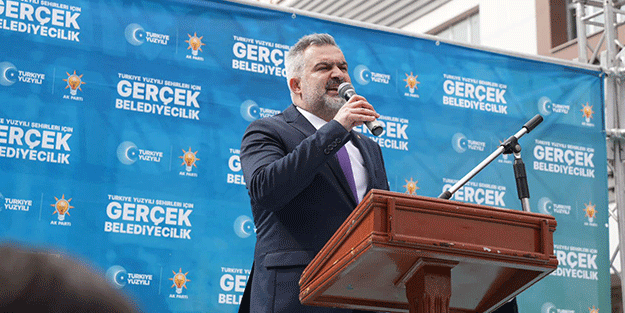 AK Partili başkandan örnek davranış!