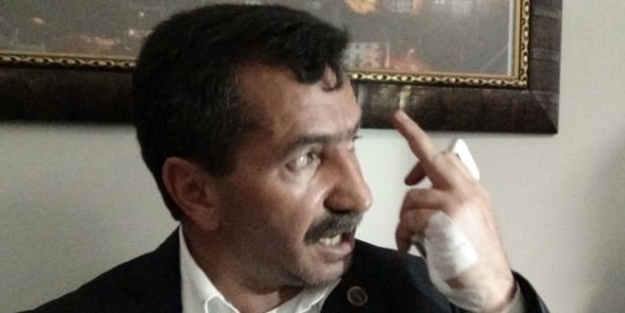 AK Partili başkanın kafasına sıktılar