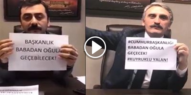 Ak Partili Çamlı'dan Eren Erdem'i ekarte eden video